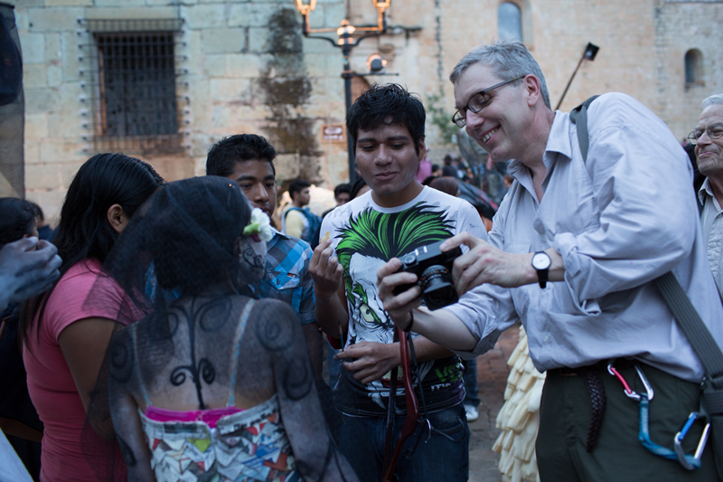 Students at the Trip Day of the Dead in Mexico with Photo Xpeditions in 2013